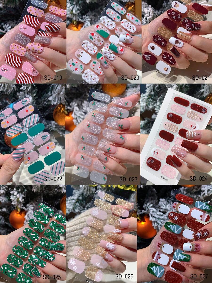 The Prose & Polish Christmas nail wrap collection