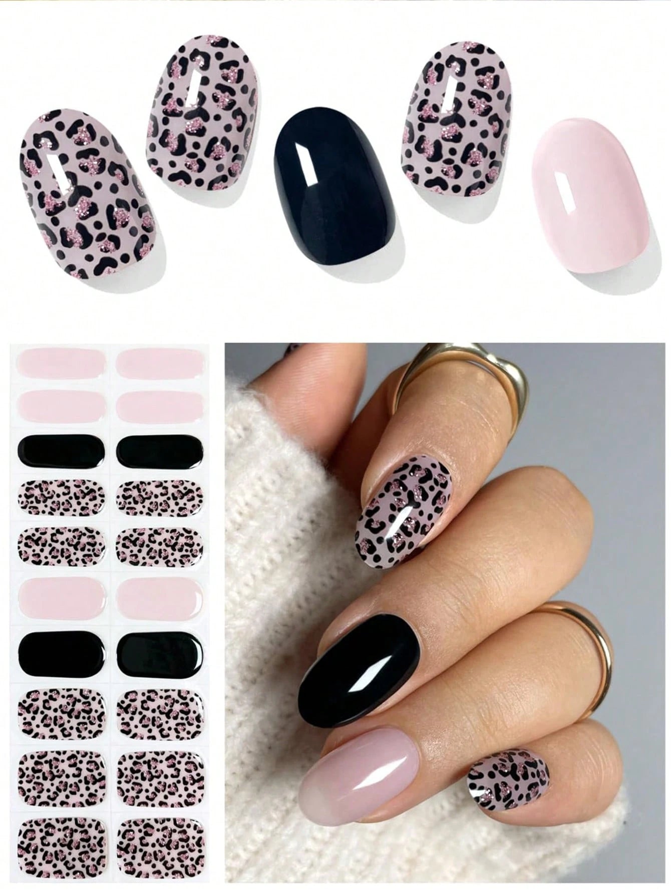 [Color/Pattern] [Product Type] on nails - The Prose & Polish South Africa