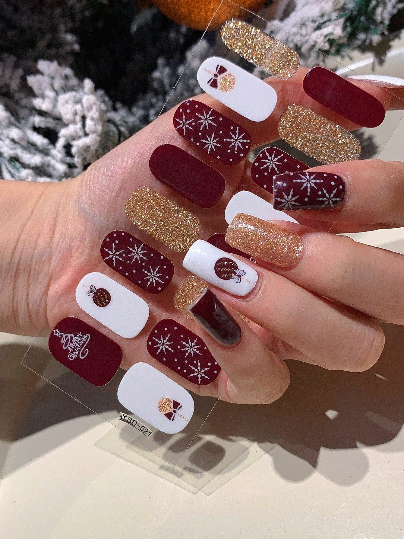 [Color/Pattern] [Product Type] on nails - The Prose & Polish South Africa