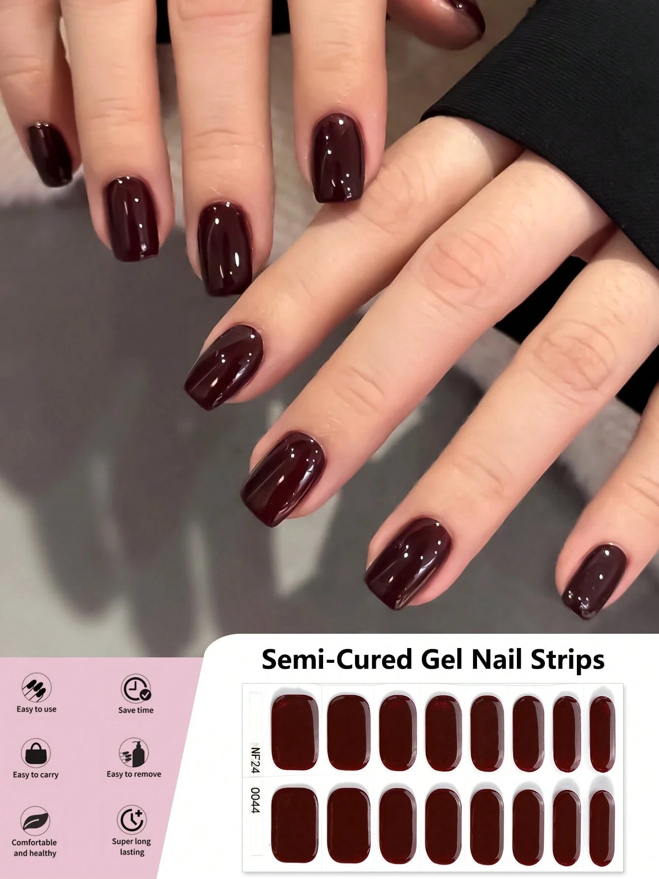 [Color/Pattern] [Product Type] on nails - The Prose & Polish South Africa