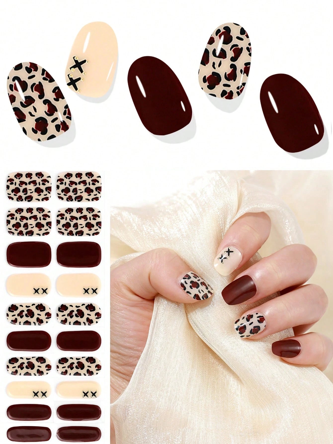 [Color/Pattern] [Product Type] on nails - The Prose & Polish South Africa