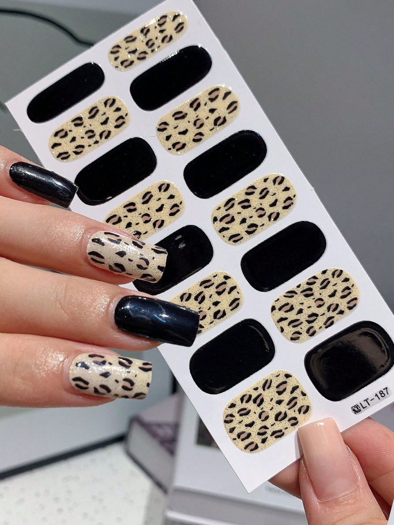 [Color/Pattern] [Product Type] on nails - The Prose & Polish South Africa