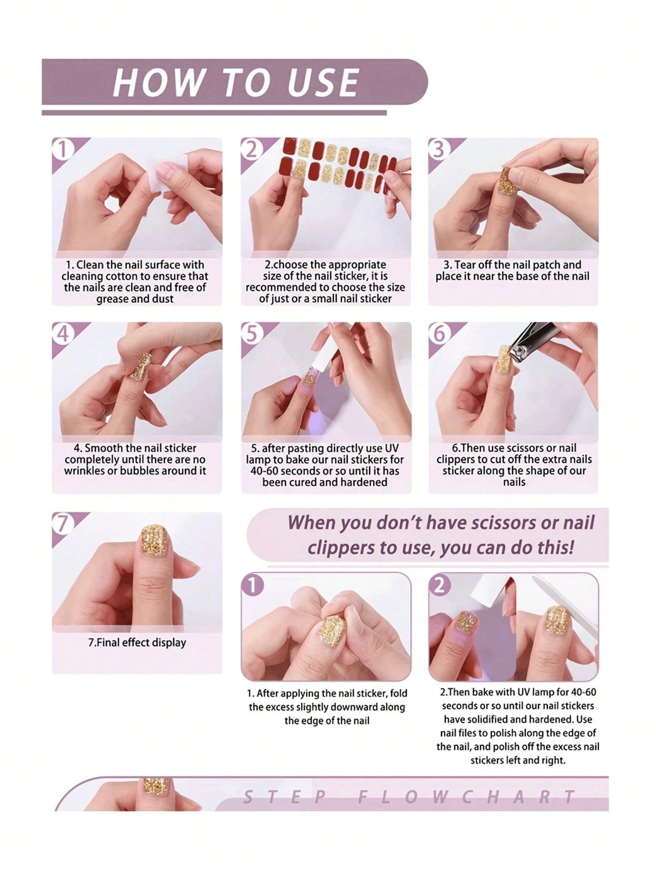 The Blank Page - Classic Milky Nude  Semi-Cured Gel Nail Wraps