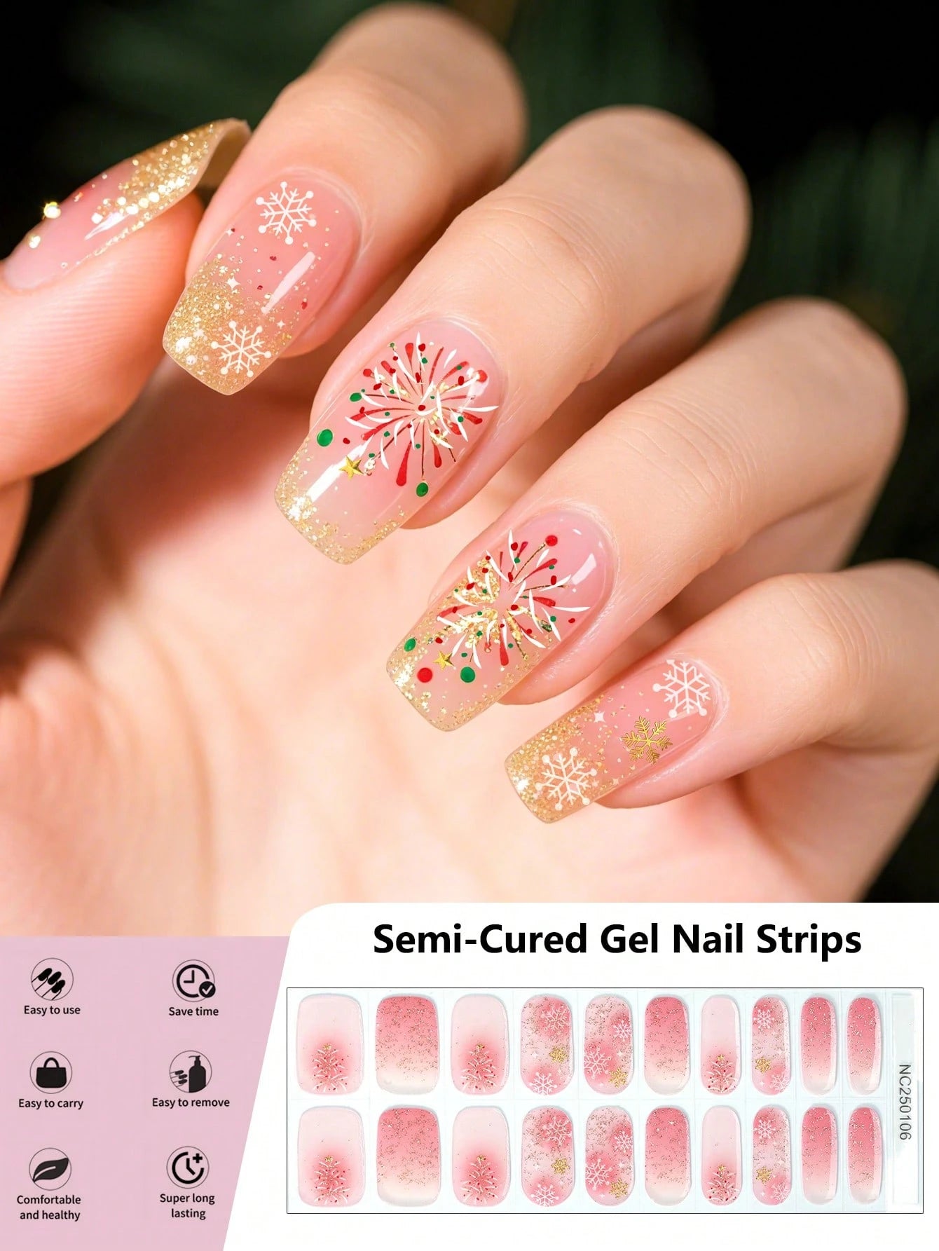 [Color/Pattern] [Product Type] on nails - The Prose & Polish South Africa