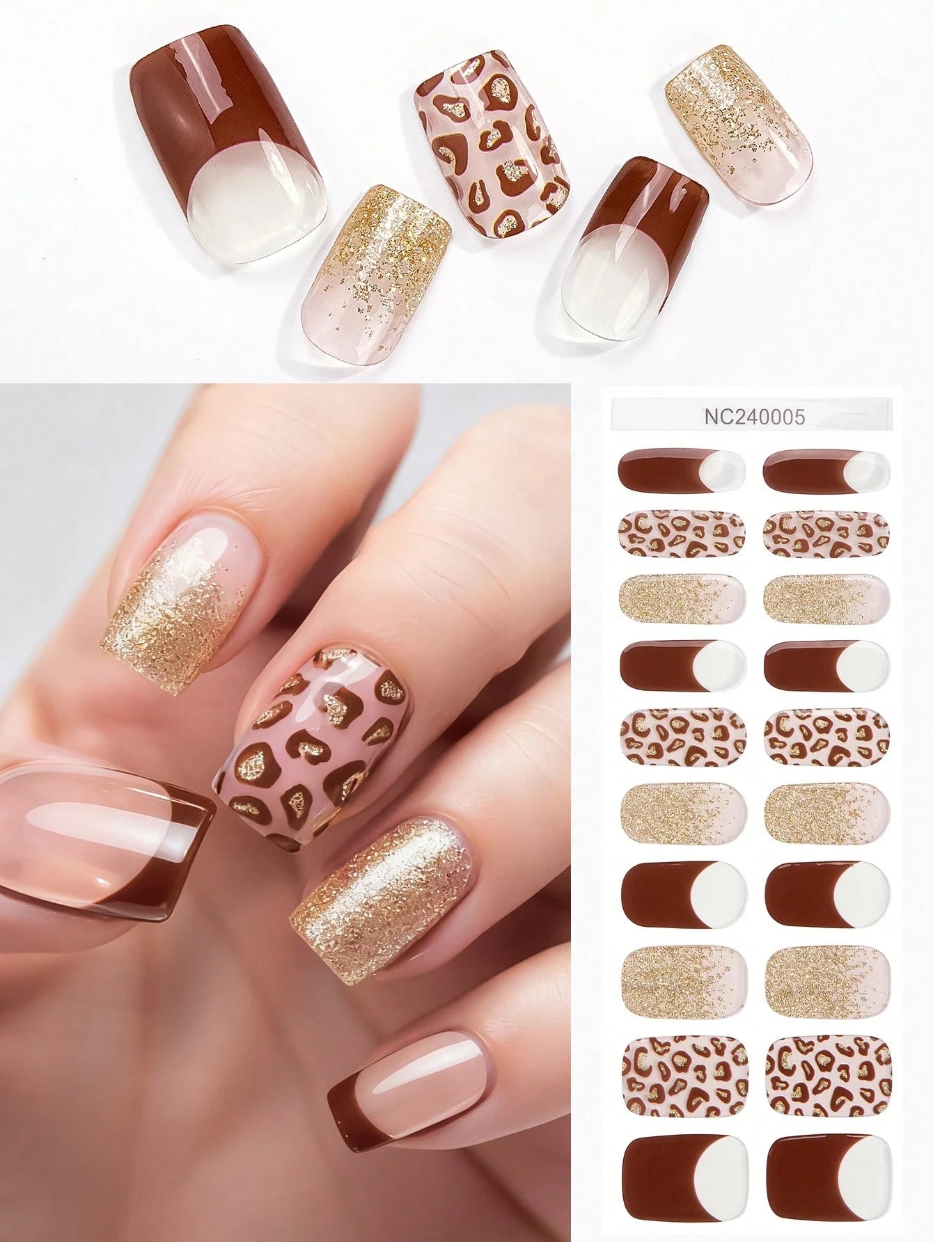 [Color/Pattern] [Product Type] on nails - The Prose & Polish South Africa