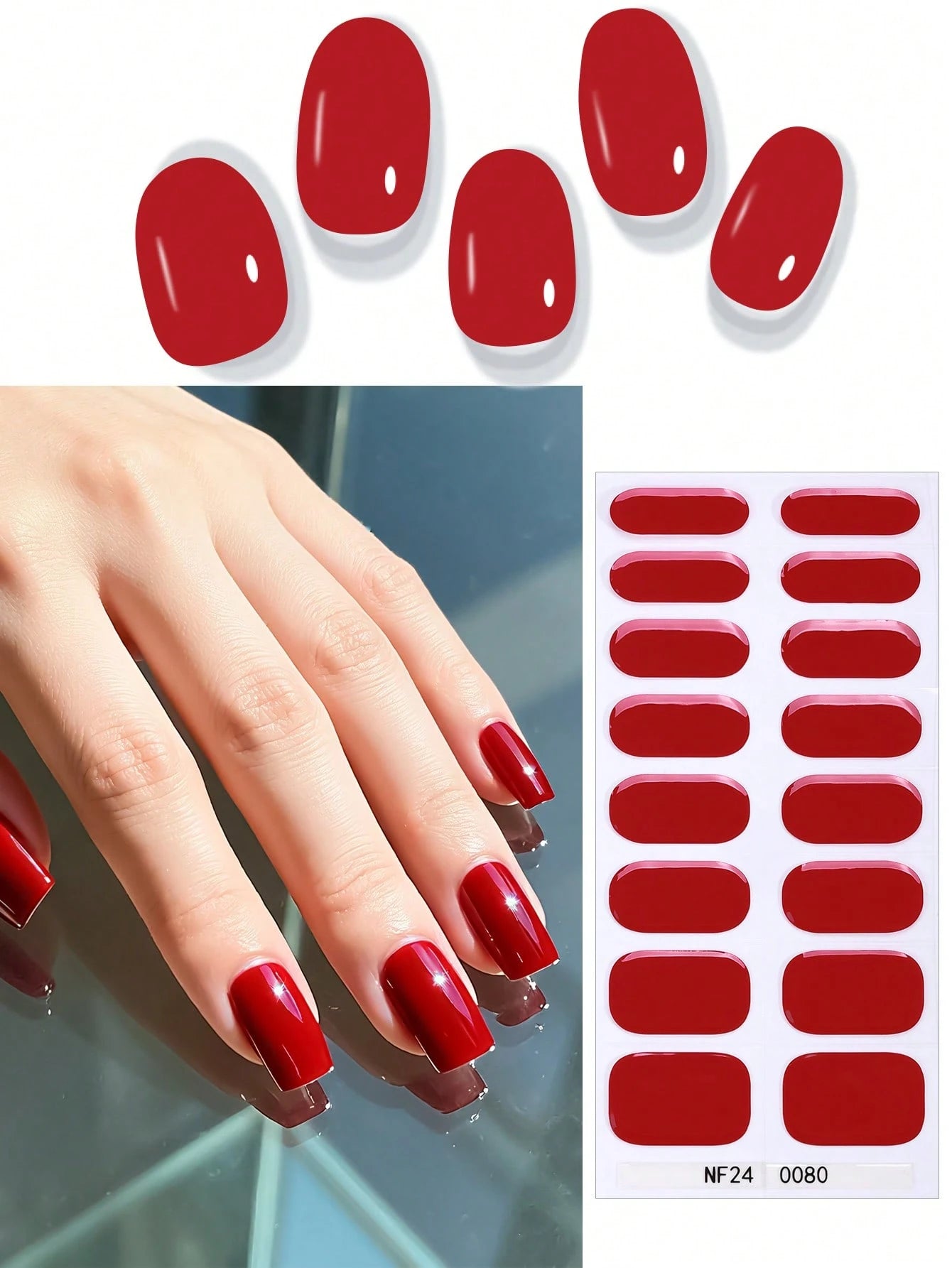 [Color/Pattern] [Product Type] on nails - The Prose & Polish South Africa