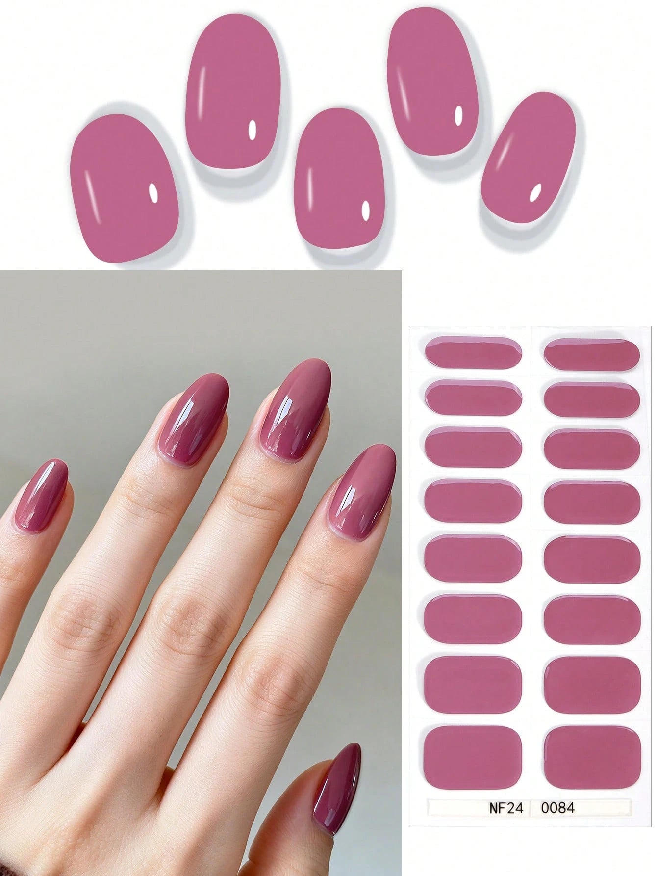 [Color/Pattern] [Product Type] on nails - The Prose & Polish South Africa
