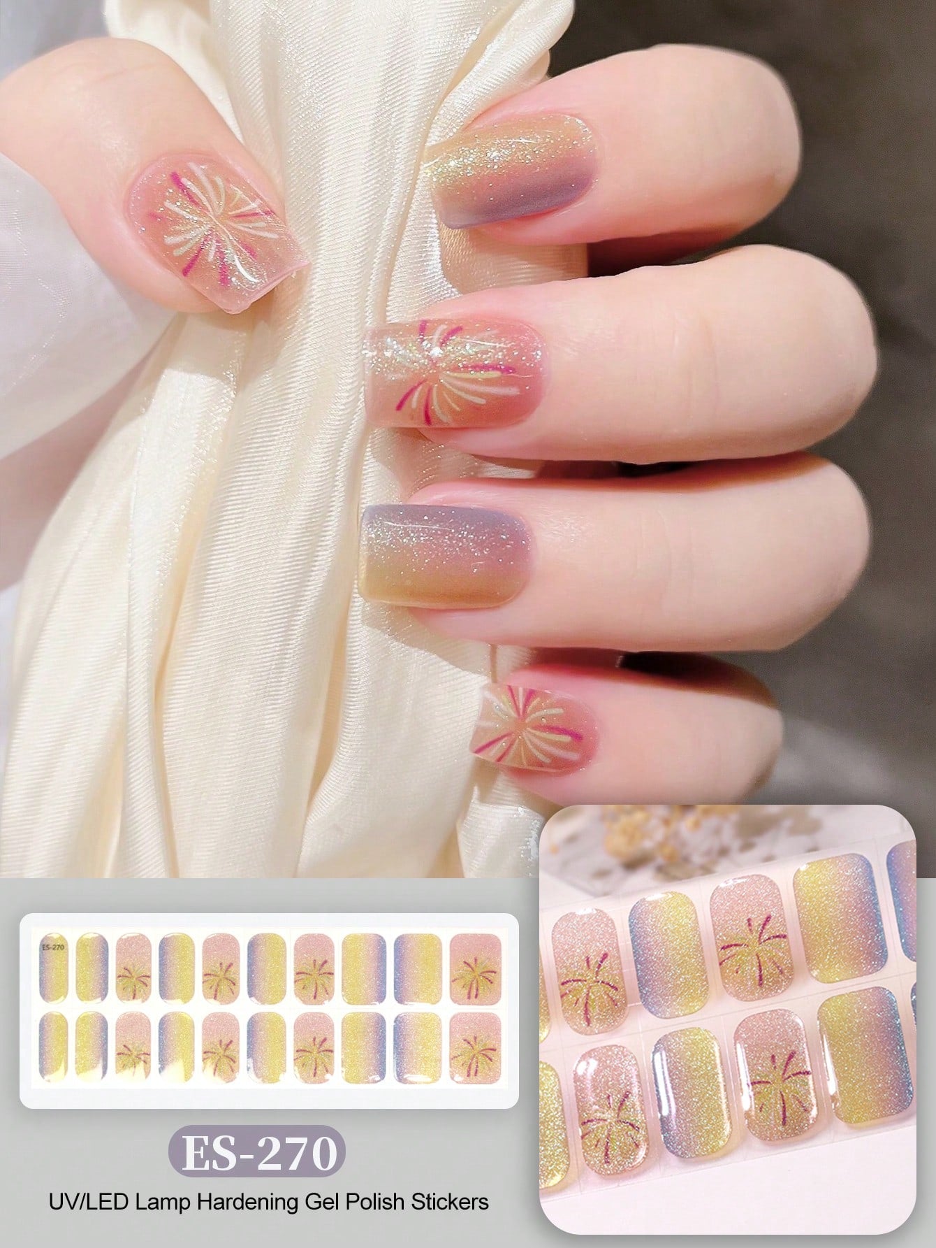 [Color/Pattern] [Product Type] on nails - The Prose & Polish South Africa