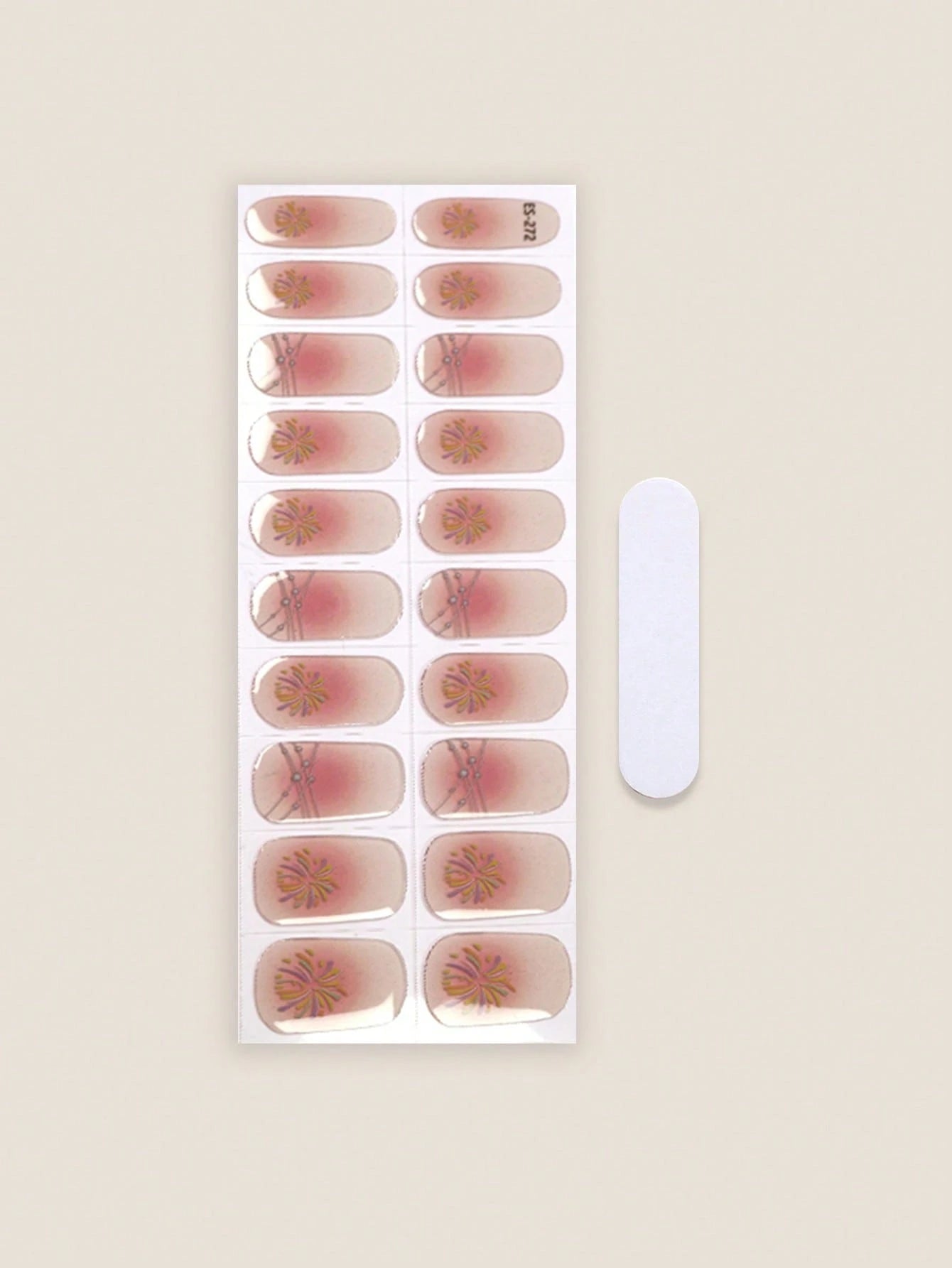 Confetti Chapter - Multi-Color Party Semi-Cured Gel Nail Wraps