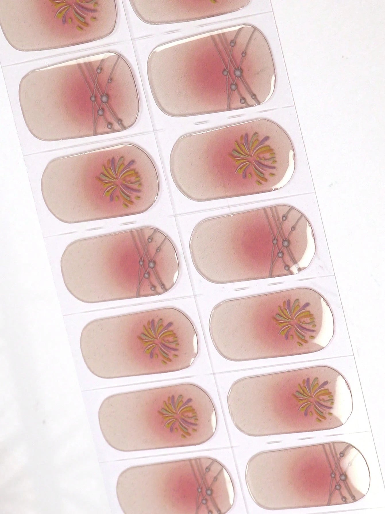 Confetti Chapter - Multi-Color Party Semi-Cured Gel Nail Wraps