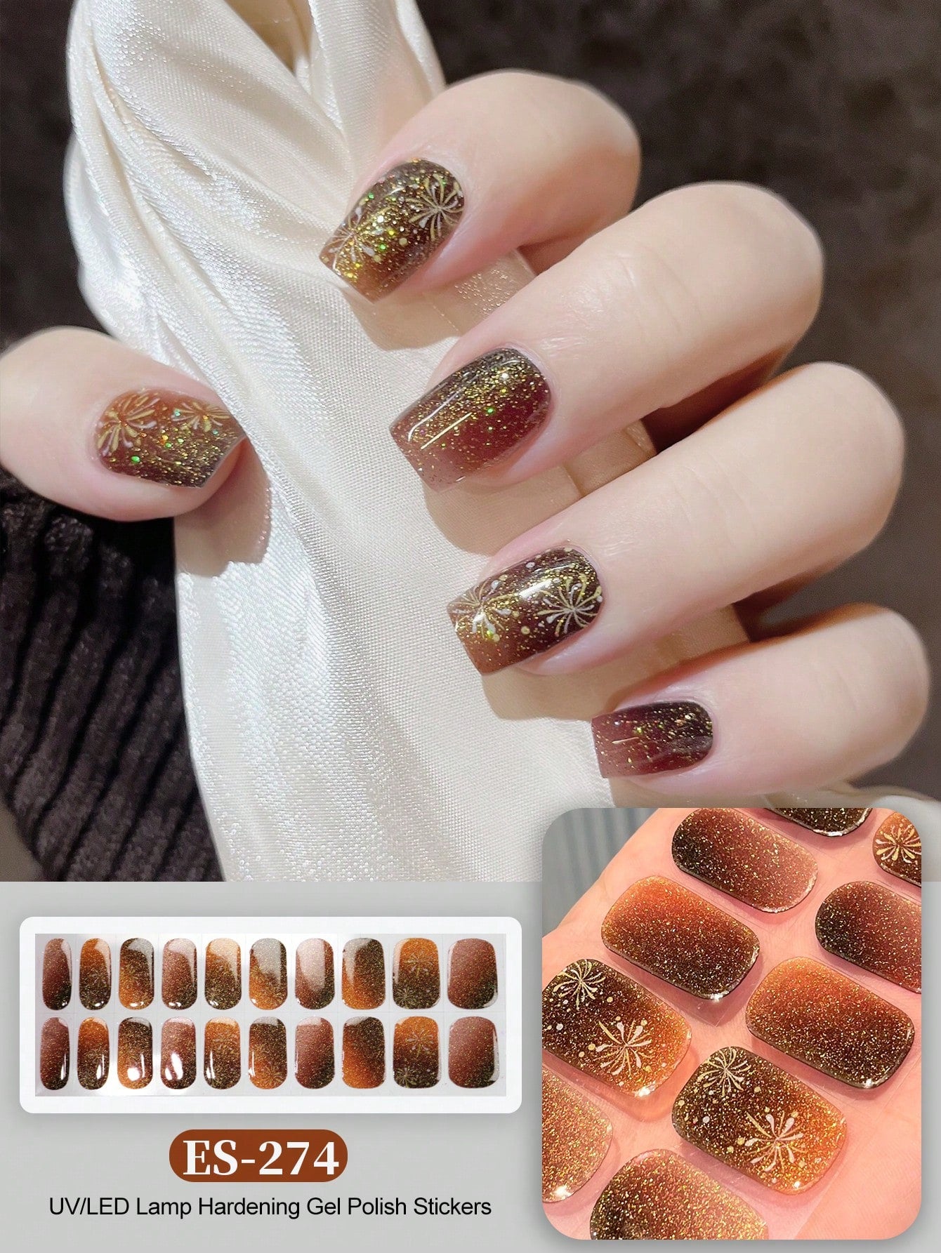 [Color/Pattern] [Product Type] on nails - The Prose & Polish South Africa