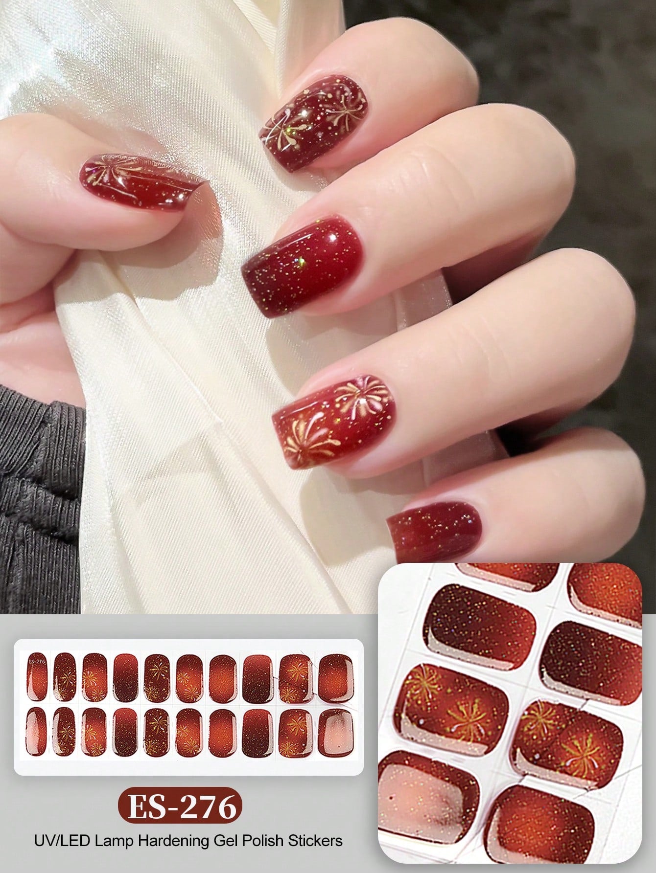 [Color/Pattern] [Product Type] on nails - The Prose & Polish South Africa