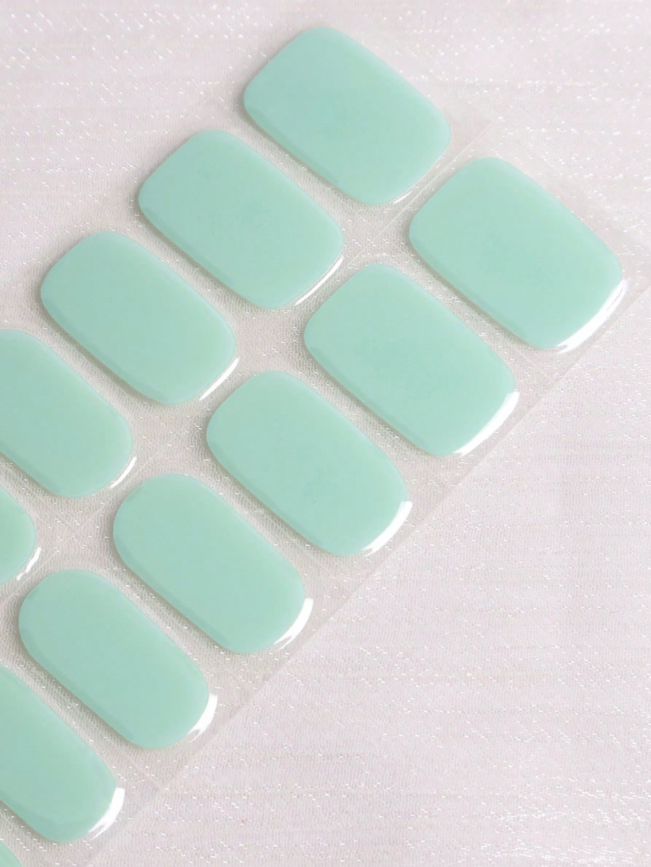 Austen's Afternoon - Classic Mint Green Semi-Cured Gel Nail Wraps