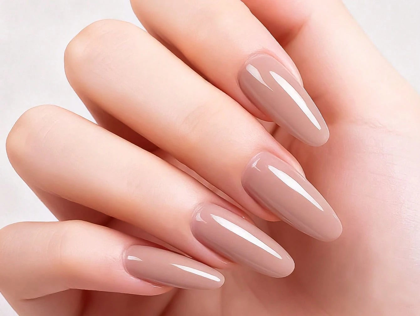 The Memoir - Nude Pink Semi-Cured Gel Nail Wraps